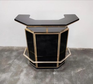 Quầy Bar Khô Với Hai Ghế Đẩu Và Kệ Gương/Tủ Rượu Và Quầy Bar Hiện Đại Đồ Nội Thất Phòng Khách Tủ Rượu Gia Đình Quầy Bar - Product Image 5