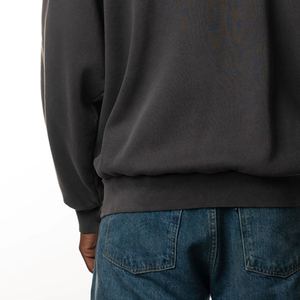 Sweats à capuche zippés surdimensionnés pour une coupe décontractée, confortable et idéale pour se prélasser - Product Image 6