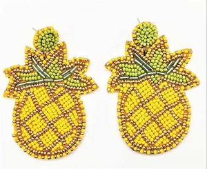 Super Qly Fashionable Pearl Lock Shape Embroidery Earrings Beautiful Women's Party Wedding Anniversary Jewelry <b>Needlework</b> - Product Image 6