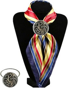 Dragons Code <b>Dome</b> on a Scarf Napkin <b>Ring</b> Metal for Party Table Center Pieces Unique Home Decor Napkin <b>Ring</b> - Product Image 5