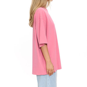 Women Summer Casual Top Oversized T-shirt Women Athletic Top Short Sleeves Comfortable Breathable Oversized T Shirt - Product Image 3