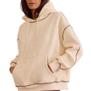 Premium stripes <b>stich</b> unisex <b>Hoodie</b> With Comfortable Fit and Custom logo custom made features perfect for stylish everyday Wear - Product Image 5
