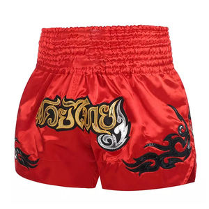 Shorts de Muay Thai avec Logo Personnalisé Imprimé par Sublimation Confortable Vente Chaude Nouveauté Produit Arrivée - Product Image 3
