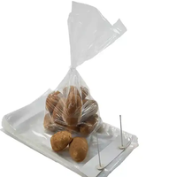 Sac à guichet Sac à glace Sacs à guichet en polyéthylène Micro Pore est utilisé pour l'emballage de la cuisson des aliments Billet bouche en plastique PE personnalisé
