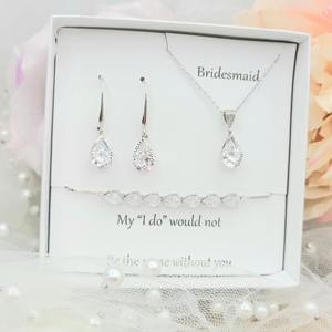 Statement Minimalist Stainless Steel Jewelry <b>Set</b> Girls <b>Necklace</b> <b>Earrings</b> Lightweight Elegant Fashion Jewelry Wedding Engagement - Product Image 2