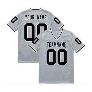 Maillot de football américain maillot sublimé avec tissu évacuant l'humidité respirant durable coutures renforcées design confortable - Product Image 2