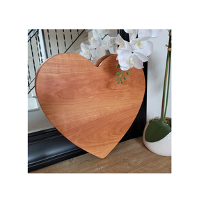 Wood Cutting Board Heart Shaped Cheese Serving Platter <b>Wooden</b> Charcuterie <b>Kitchen</b> <b>Accessories</b> Board - Product Image 4