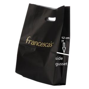 Bolsas de plástico con impresión personalizada para tienda, diferentes bolsas gruesas de productos de 2 mil, 100% reciclables, hechas en Vietnam - Product Image 1