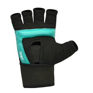 Guantes de Taekwondo de medio dedo de la mejor calidad para adultos y adolescentes recién llegados hechos de cuero de calidad para entrenamiento de lucha de combate - Product Image 3