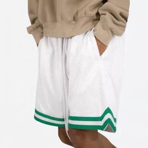 2021 Custom Breathable Quick Dry Woolen Polyester Mesh Gym Shorts for Unisex Solid Casual Design High Quality - Product Image 5