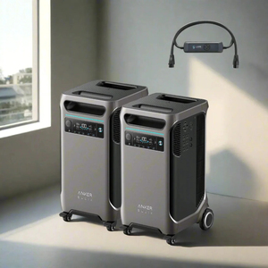 Ankeer Soliix F3800 x 2 + Double Power Hub Portable Power Station Solar Energy System Smart App-Controlled Outdoor Use - Product Image 5