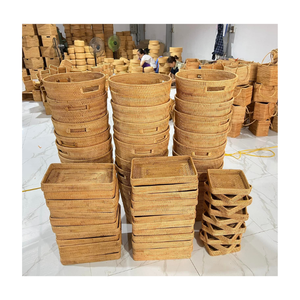 Luxury Rattan Tray Vietnam Supplier for Hospitality Industry - Product Image 5