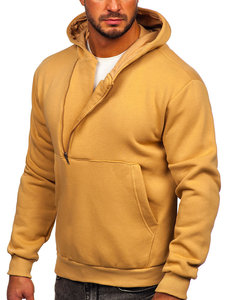 Venta al por mayor de los hombres de media manga con cremallera sobre el tamaño de las sudaderas con capucha Sudadera de invierno con capucha de media cremallera Nuevos diseños de Pakistán - Product Image 3