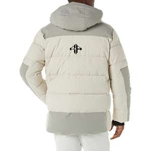 Chaqueta de invierno con logotipo personalizado de color sólido superior Chaqueta acolchada con cremallera estampada transpirable de poliéster 100% de ATLANTIC - Product Image 2