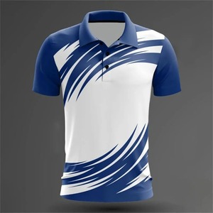 Polos para hombre Golf Bádminton Button Up Transpirable Secado rápido Humedad Manga corta Hombre Ropa Verano Tenis Ropa deportiva - Product Image 5
