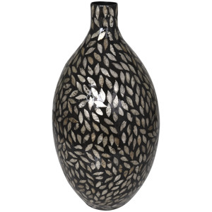 Jarrón decorativo de mosaico de lujo moderno inspirado en la madre de la perla envejecida OEM ODM diseño decoración del hogar | Artesanías Tienphong - Product Image 5