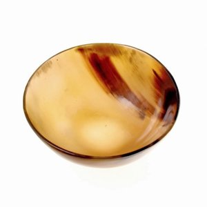 ชามสลัดเขาควายทำด้วยมือสำหรับตกแต่งห้องครัวช่างฝีมือชามสลัดเขาควายสำหรับจัดโต๊ะในฟาร์มแบบชนบท - Product Image 4