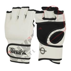 Gants d'entraînement professionnels de MMA à demi-doigts pour le combat, conçus sur mesure, OEM, pour la boxe et les arts martiaux, avec poignées ergonomiques - Product Image 2