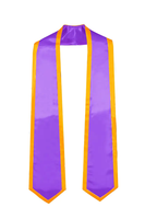 Écharpe de graduation en gros de haute qualité, personnalisée pour le lycée, 100 % polyester respirant, avec logo personnalisé, unisexe