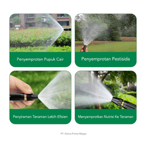 Buse de tuyau haute pression en laiton durable de haute qualité, 10 m de portée, pulvérisation d'eau pour le jardin, le lavage de voiture, le nettoyage - Product Image 4