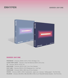 ENHYPEN-BORDERDAY ONE CD Música Pop Coreana - Product Image 2