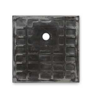 Receveur de douche carré Milan 70x70 en résine anthracite pour salle de bain et toilettes - Product Image 6