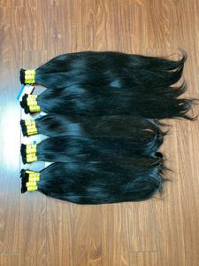 Super vente Extensions de cheveux naturels noirs en vrac 100% cheveux humains vietnamiens Extension de cheveux de la meilleure qualité Prêt à être expédié - Product Image 4