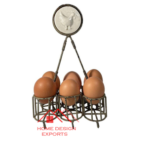 Conception finie noire pour comptoir de cuisine meilleure vente accessoires de cuisine porte-oeufs en métal porte-oeufs R - Product Image 6