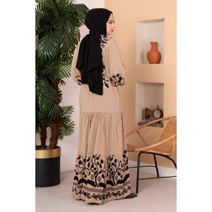 Marina fantasia viscosa Hijab abito viscosa visone sciarpe tradizionali & scialli - Product Image 4