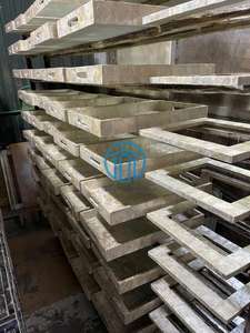 Elegante bandeja redonda Capiz hecha a mano verde madre de perla plato para servir Ideal para regalo o decoración de estilo del hogar - Product Image 4