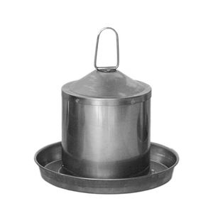 Abreuvoir à volaille en acier inoxydable 2 L - Product Image 1