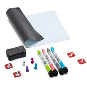 8.5 "x 11" hoặc 9 "x 12" từ writeable tường dính Decal khô xóa từ tấm tùy chỉnh màu sắc với viết trên lau tắt - Product Image 1