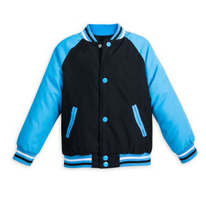 เสื้อแจ็กเก็ตสำหรับผู้ชาย, เสื้อแจ็คเก็ตเบสบอลกันเปื้อนมีกระดุมแถวเดียวสำหรับฤดูหนาว - Product Image 2