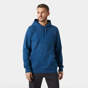 Sudadera con Capucha Térmica para Hombre, 100% Algodón, con Cierre, Gruesa, para Invierno, Estilo Urbano, Color Sólido, Logotipo Personalizado, OEM, ODM, Transpirable - Product Image 4