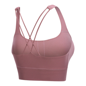 Gran oferta, sujetador de Yoga deportivo desnudo para mujer, camisetas sin mangas sexis con decoración de cuentas de talla grande para ropa deportiva y de Yoga para adolescentes - Product Image 3