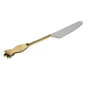 Cuchillo para mantequilla Artesanías simple oro pulido latón mantequilla cuchillo personalizado artesanía popular excelente calidad - Product Image 4
