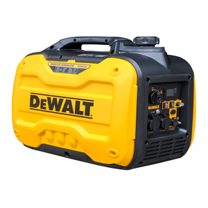 Générateur à essence à onduleur DEWALT DXGNI35E 3,4 kW, moteur monocylindre 4 temps, démarrage par lanceur, fonctionnement silencieux, 60 Hz, monophasé - Product Image 1