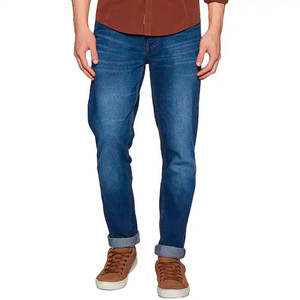 Venta al por mayor precio barato Mens Denim Jeans Slim 2023 moda colores personalizados modernos pantalones de mezclilla de alta calidad - Product Image 5