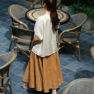Elegant Rayon Woven XS Size <b>Women's</b> <b>Skirt</b> Casual Style Pocket Natural Waistline High Quality Breathable Plaid Design Midi - Product Image 1