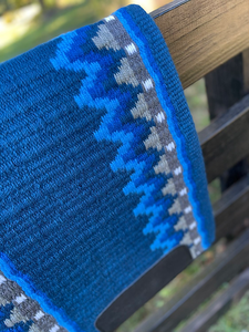 Western Show Horse Saddle Blanket Diseño de Nueva Zelanda Manta de sillín de lana hecha a mano Top Wool Saddle Pad Size - Product Image 5