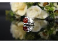 Offre Spéciale Bague en argent sterling 925 pour homme avec grande pierre naturelle Onyx Malachite Bague de mariage vintage faite à la main pour homme