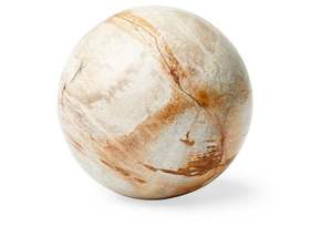 Vente en gros Boules décoratives rondes en bois, résine, verre, métal, centre de table artisanal fait à la main, orbes pour intérieurs de maison modernes - Product Image 3