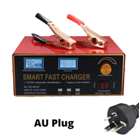 Chargeur de batterie de voiture universel intelligent HOULI DQWL-40 avec écran LED 12-24V 600W, protection de sécurité à six couches pour batteries lithium/AGM