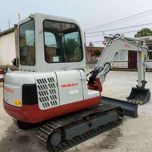 รถขุดขนาดเล็ก Takeuchi TB235-2 เครื่องยนต์ Isuzu กระบอกไฮดรอลิก Laidong มอเตอร์ Poclain แบบเคลื่อนที่ด้วยสายพาน ปั๊มไฮดรอลิกแรงสูง - Product Image 5
