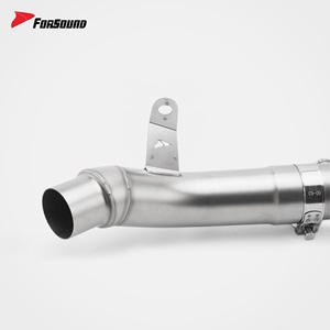 Sistema de Escape para Motocicleta Forsound, <span class=keywords><strong>Precio</strong></span> de Fábrica al por Mayor, Acero Inoxidable, Tubo de Conexión Central y Delantero, Juego Completo para Kawasaki <span class=keywords><strong>Z900</strong></span> - Product Image 4