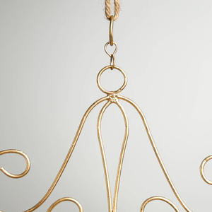 Carillons éoliens à 4 cloches en métal cuivré faits à la main cloches de Noël tenture murale décorative pour la décoration intérieure - Product Image 2