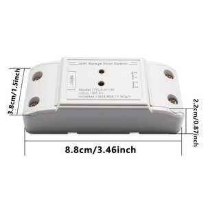 Controlador Inteligente WiFi para Puerta de Garaje, Diseño Industrial, Compatible con Alexa Echo, Google Home, Control por Aplicación Smartlife/Tuya - Product Image 4