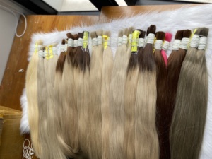 เครื่องยืดผมลอนคลื่นเวียดนามแบบคลื่นลอนธรรมชาติสีเทาเย็นย้อมสีผมเป็นกลุ่ม - Product Image 5