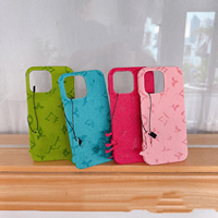 Coque de téléphone de luxe personnalisée antichoc pour iPhone 17 16 15 14 Pro Max Plus – Vente en gros