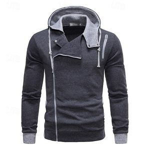 Sudaderas con capucha de alta calidad OEM para hombre, logotipo bordado personalizado, vendedor superior, chaqueta polar de invierno - Product Image 4